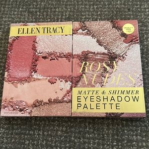 Ellen Tracy Rosy Nudes Eyeshadow Palette BRAND NEW.